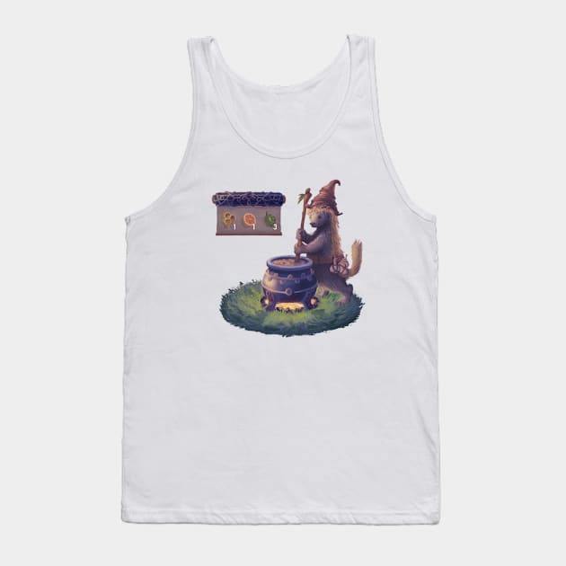 Honey Badger Brewer Tank Top by Ginkgo Whale